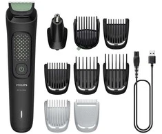 Kūno ir veido plaukų skustuvas Philips „9 viename“ All-in-One Trimmer 3000 Series MG3945/15 (Pažeista pakuotė)