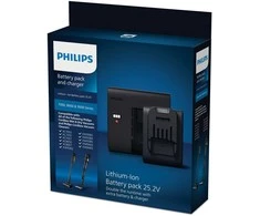 „Philips“ akumuliatorių blokas ir įkroviklis XV1797/01