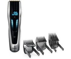 „Philips“ serijos 9000 plaukų kirpimo mašinėlė HC9450/15, titano peiliukai, 400 ilgio nustatymų, 120 min. veikia be laido / 1 val. įkrovimas