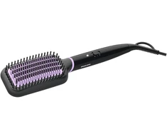 Philips Heated Straigthening BHH880/00,ceramic coating,heated and nylon bristle design for best results,thermo sensor for EHD,2 temp./Damaged package (Pažeista pakuotė)