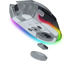 Razer Basilisk V3 Pro 35K Belaidė pelė žaidimams RF belaidė+Bluetooth+USB-A 35000 DPI, Phantom Baltas