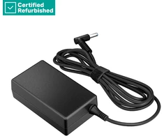Hewlett Packard (HP) RENEW GOLD HP 65W Smart AC Power Adapteris Notebook Charger 4.5mm barrel tip w/ 7.4mm dongle / fits HP 200-series, ProBook 400/600-series, EliteBook 700/800-series (Atnaujinta)