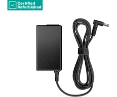 Hewlett Packard (HP) RENEW GOLD HP 65W Smart AC Power Adapteris Notebook Charger 4.5mm barrel tip w/ 7.4mm dongle / fits HP 200-series, ProBook 400/600-series, EliteBook 700/800-series (Atnaujinta)