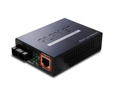 Šakotuvas „Planet IEEE802.3af PoE 10/100Base-TX“ į 100Base-FX (SC) medijos keitiklis