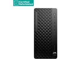 Hewlett Packard (HP) RENEW Sidabrinis HP ProDesk 4 G1i Tower - Ultra 5-235, 8GB, 512GB SSD, USB Mouse, Win 11 Pro, 1 metai (Atnaujinta)