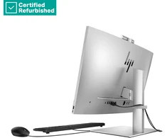 Hewlett Packard (HP) RENEW Sidabrinis HP Elite 840 G9 AIO All-In-One 24 - i7-14700, 16GB, 512GB SSD, 23.8 FHD Non-Touch AG, FPR, Height Adjustable, USB Mouse, Win 11 Pro, 1 metai (Atnaujinta)