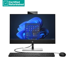 Stacionarus kompiuteris Hewlett Packard (HP) RENEW Sidabrinis HP Pro 440 G9 AIO All-In-One - i7-13700T, 32GB, 1TB SSD, 23.8 FHD Non-Touch AG, Height Adjustable, USB Mouse, Win 11 Pro, 1 metai
