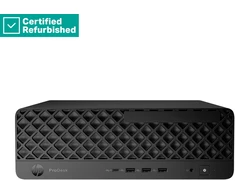 Hewlett Packard (HP) RENEW Sidabrinis HP ProDesk 4 G1i SFF - Ultra 5-235, 16GB, 512GB SSD, USB Mouse, Win 11 Pro, 1 metai (Atnaujinta)