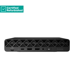 Stacionarus kompiuteris Hewlett Packard (HP) RENEW Sidabrinis HP ProDesk 4 G1i Mini - Ultra 7-265T, 16GB, 512GB SSD, USB Mouse, Win 11 Pro, 1 metai (Atnaujinta)