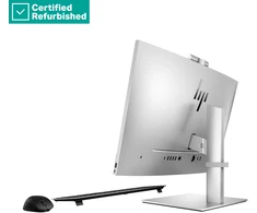 Stacionarus kompiuteris Hewlett Packard (HP) RENEW Sidabrinis HP Elite 840 G9 AIO All-In-One 24 - i7-14700, 16GB, 1TB SSD, 23.8 FHD Non-Touch AG, FPR, Height Adjustable, DOS, 1 metai