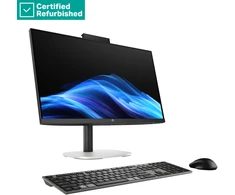 Stacionarus kompiuteris Hewlett Packard (HP) RENEW Sidabrinis HP ProStudio 4 AIO All-In-One 24 - Ultra 5-225T, 32GB, 1TB SSD, 23.8 FHD Non-Touch AG, USB Mouse, Win 11 Pro, 1 metai