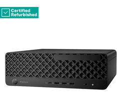 Hewlett Packard (HP) RENEW Sidabrinis HP ProDesk 4 G1i SFF - Ultra 5-235, 16GB, 512GB SSD, USB Mouse, Win 11 Pro, 1 metai (Atnaujinta)