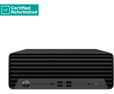 Stacionarus kompiuteris Hewlett Packard (HP) RENEW Sidabrinis HP Elite 800 G9 SFF - i7-14700, 16GB, 512GB SSD, USB Mouse, Win 11 Pro, 1 metai