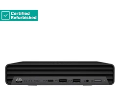 Stacionarus kompiuteris Hewlett Packard (HP) RENEW Sidabrinis HP Elite 800 G9 Mini - i5-14500T, 8GB, 256GB SSD, USB Mouse, Win 11 Pro, 1 metai