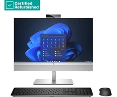 Stacionarus kompiuteris Hewlett Packard (HP) RENEW Sidabrinis HP Elite 840 G9 AIO All-In-One 24 - i5-14500, 16GB, 512GB SSD, 23.8 FHD Non-Touch AG, VESA/Heigh Adjustable, Win 11 Pro, 1 metai