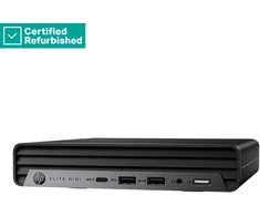 Stacionarus kompiuteris Hewlett Packard (HP) RENEW Sidabrinis HP Elite 800 G9 Mini - i5-14500, 16GB, 512GB SSD, USB Mouse, Win 11 Pro, 1 metai