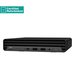 Hewlett Packard (HP) RENEW Sidabrinis HP Elite 800 G9 Mini - i5-14500, 16GB, 512GB SSD, USB Mouse, Win 11 Pro, 1 metai (Atnaujinta)