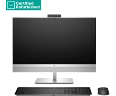 Stacionarus kompiuteris Hewlett Packard (HP) RENEW Sidabrinis HP Elite 870 G9 AIO All-In-One 27 - i7-13700, 16GB, 1TB SSD, 27 QHD Touch AG, Height Adjustable, No Mouse, DOS, 1 metai