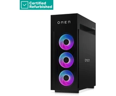 Stacionarus kompiuteris Hewlett Packard (HP) RENEW Sidabrinis HP OMEN MAX 45L Gaming Desktop PC GT23-0790ng - Ryzen 9 9900X3D, 64GB, 2TB SSD, GeForce RTX 5080 16GB, No Mouse, Win 11 Home, 1 metai