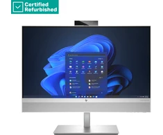 Hewlett Packard (HP) RENEW Sidabrinis HP Elite 840 G9 AIO All-In-One 24 - i5-13500, 16GB, 256GB SSD, 23.8 FHD Touch AG, WiFi, Height Adjustable, Win 11 Pro, 1 metai (Atnaujinta)