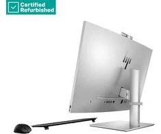 Hewlett Packard (HP) RENEW Sidabrinis HP Elite 870 G9 AIO All-In-One 27 - i7-14700, 16GB, 512GB SSD, 27 FHD Non-Touch AG, Height Adjustable, FPR, Win 11 Pro, 1 metai (Atnaujinta)