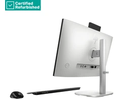 Stacionarus kompiuteris Hewlett Packard (HP) RENEW Sidabrinis HP EliteStudio 8 G1i AIO All-in-One 24 - Ultra 7-265, 16GB, 512GB SSD, 23.8 FHD Non-Touch AG, Height Adjustable, USB Mouse, Win 11 Pro, 1 metai