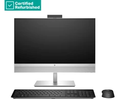 Stacionarus kompiuteris Hewlett Packard (HP) RENEW Sidabrinis HP Elite 840 G9 AIO All-In-One 24 - i7-14700, 16GB, 1TB SSD, 23.8 FHD Non-Touch AG, FPR, Height Adjustable, DOS, 1 metai