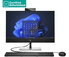 Hewlett Packard (HP) RENEW Sidabrinis HP Pro 440 G9 AIO All-In-One - i5-14500T, 16GB, 512GB SSD, 23.8 FHD Non-Touch AG, Height Adjustable, USB Mouse, Win 11 Pro, 1 metai (Atnaujinta)