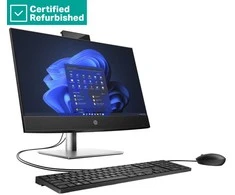 Hewlett Packard (HP) RENEW Sidabrinis HP Pro 440 G9 AIO All-in-One - i5-14500T, 16GB, 512GB SSD, 23.8 FHD Non-Touch AG, Height Adjustable, USB Mouse, Win 11 Pro, 1 metai (Atnaujinta)