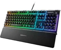 Žaidimų klaviatūra SteelSeries Apex 3, US išdėstymas