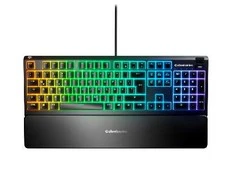 Žaidimų klaviatūra SteelSeries Apex 3, US išdėstymas