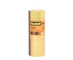 Staples Kabės Scotch tape skaidri 508 15mmx33m 10/p
