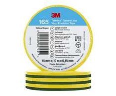 3M 7100222491 - 1 pc(s) - Žalias/Geltonas - PVC - 600 V - Blister - 10 m