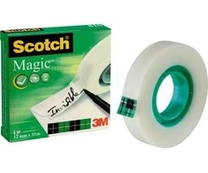 Lipni juostelė Scotch® 810 Magic, 12mmx33m, nematoma 1114-113