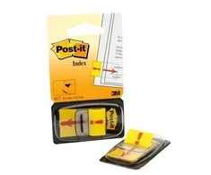 3M Lipnūs žymekliai POST-IT Šauktukas, 25,4 x 43,2 mm, 50 lapelių