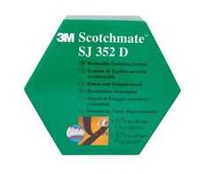 3M SJ352D - Mounting tape - Juodas - 5 m - Indoor - Rubber - 25 mm