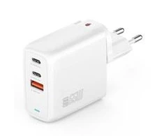 4Smarts Charger GaN Flex 65W 2 USB-C+1 USB-A baltas (baltas)