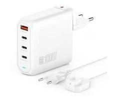 4smarts Flex Pro 100W 3xUSB-C + 1xUSB-A balta