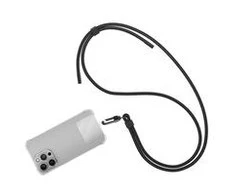 Dėklas 4smarts 4smarts Universal Necklace PhonoLace, juodas