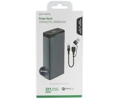 4smarts Powerbank VoltHub Pro 26800mAh QuickCharge PD gunmetal