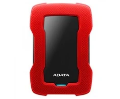 Kietasis diskas ADATA HD330 1000 GB, 2.5", USB 3.1, Raudona