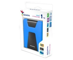 Kietasis išorinis diskas Adata HD650 1TB 2.5", USB 3.1 (suderinama su USB 2.0), Mėlynas