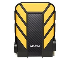 Kietasis diskas ADATA HD710P 1000 GB, 2,5 colio, USB 3.1 (atgalinis suderinamas su USB 2.0), Geltona