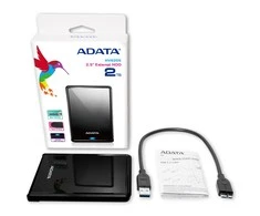 Išorinis kietasis diskas Adata HV620S 4TB, HDD 2.5i Juodas