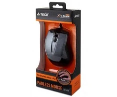A4Tech A4TMYS40975 Pelė V-TRACK N-500F-1 Glossy Pilkas USB