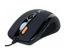 A4tech X-710BK, OSCAR žaidimų pelė, 2000 DPI, juoda, USB