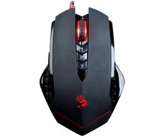 A4Tech Bloody Activated Pelė žaidimams V8MA su laidu, No, Juodas, Gaming, No,