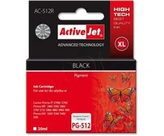 Rašalo Kasetė - Activejet AC-512R 18 ml Juoda