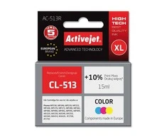 Rašalo Kasetė - Activejet AC-513R 15ml Spalvota