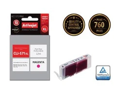 Rašalo Kasetė - Activejet ACC-571MNX Raudona 12 ml